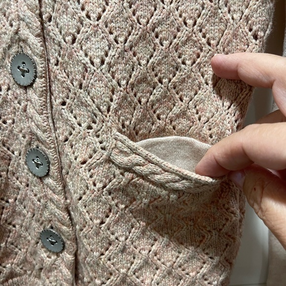 Moth by Anthropologie Pointelle Stitch Cardigan - Picture 3 of 6